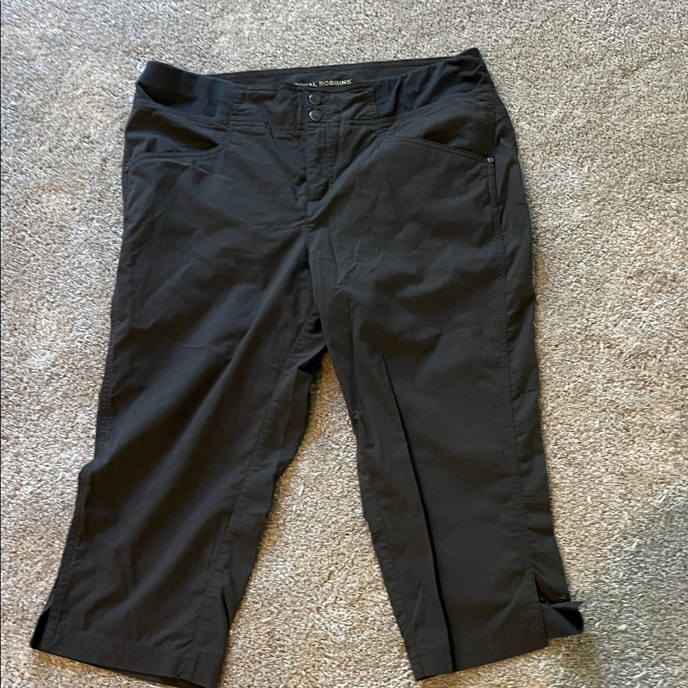 Royal Robbins Black Capris